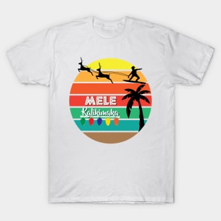 Mele Kalikimaka Merry Christmas T-Shirt